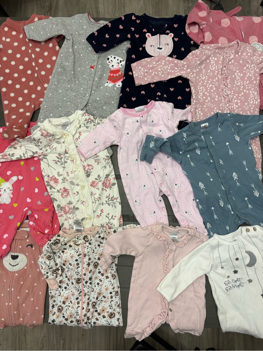 Baby Girl Newborn + 0–3M Clothing Bundle | 35 Pieces | Excellent Condition ✨ - Picture 9 of 12